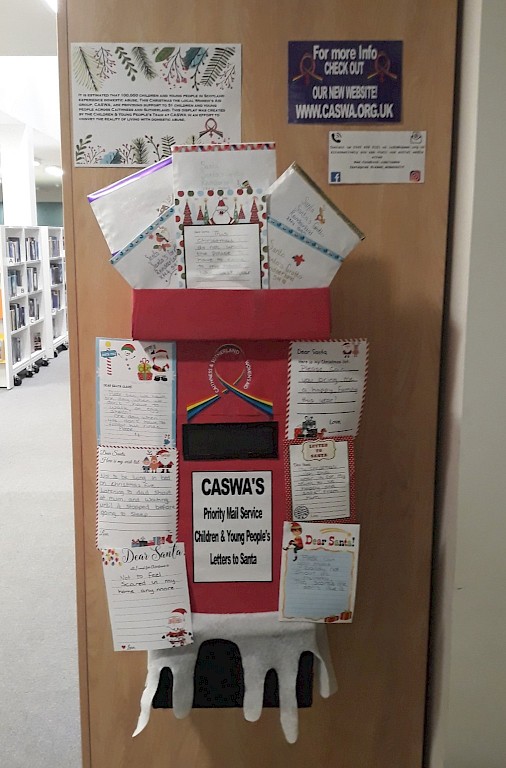 Wick Library - CASWA&#039;s Priority mail service. Letters to Santa containing Words from Children and you people we have heard over the years