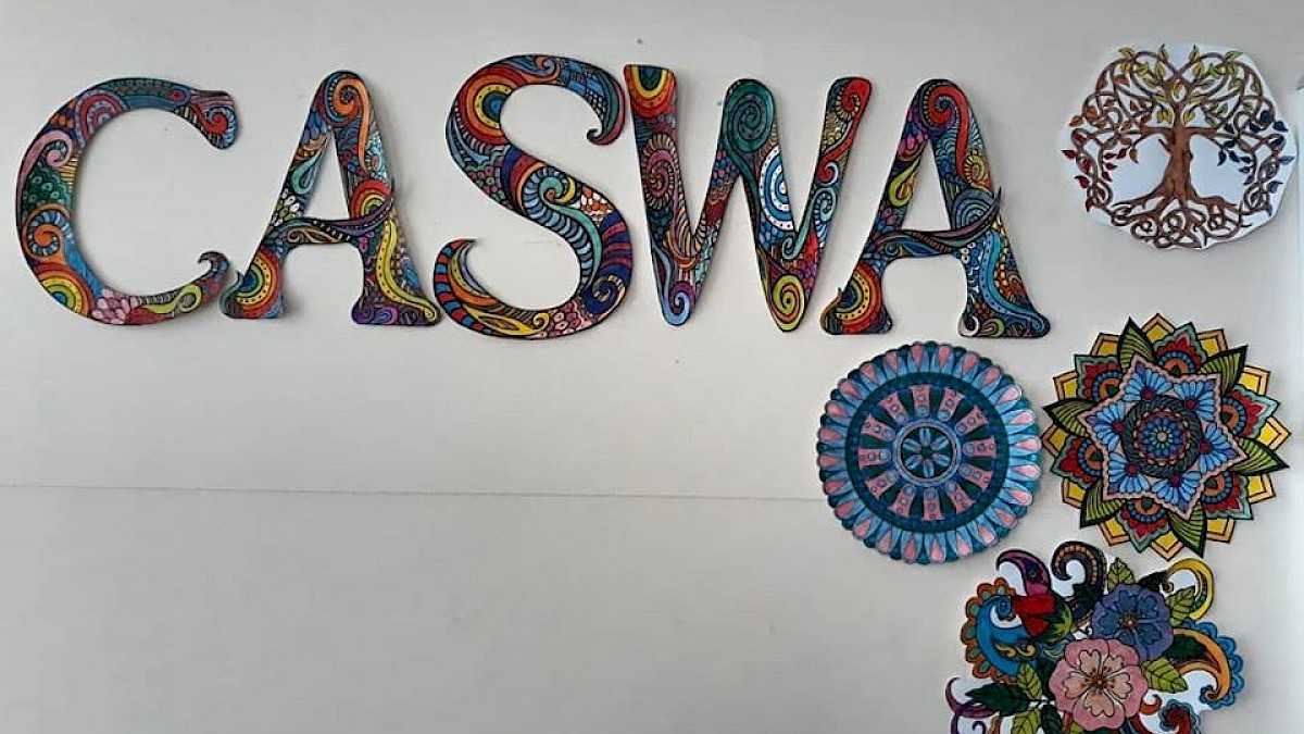 CASWA Colouring - Completed by one of our workers over her lunch breaks.