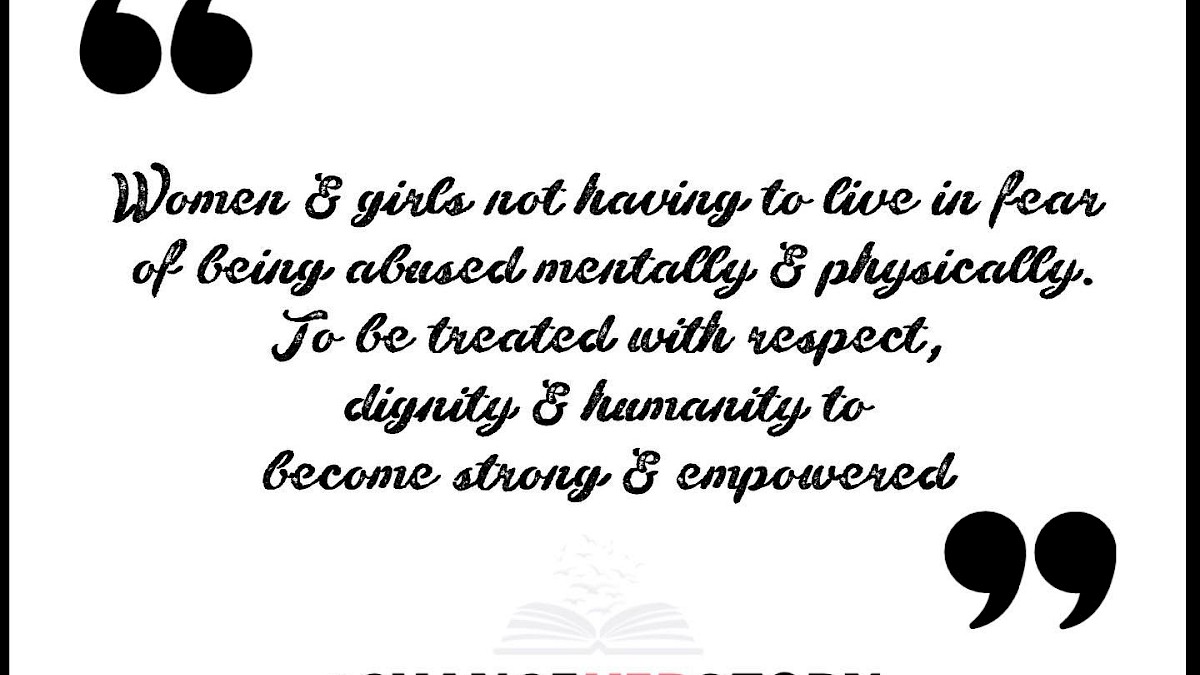 #ChangeHerStory Placards