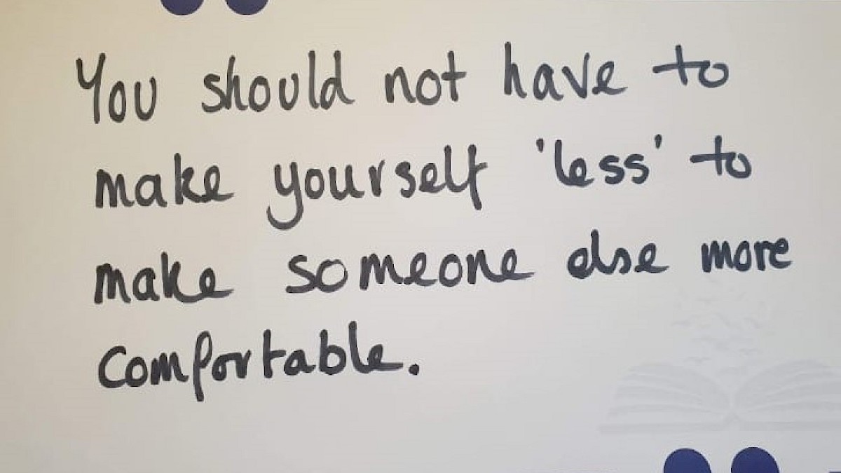 #ChangeHerStory Placards