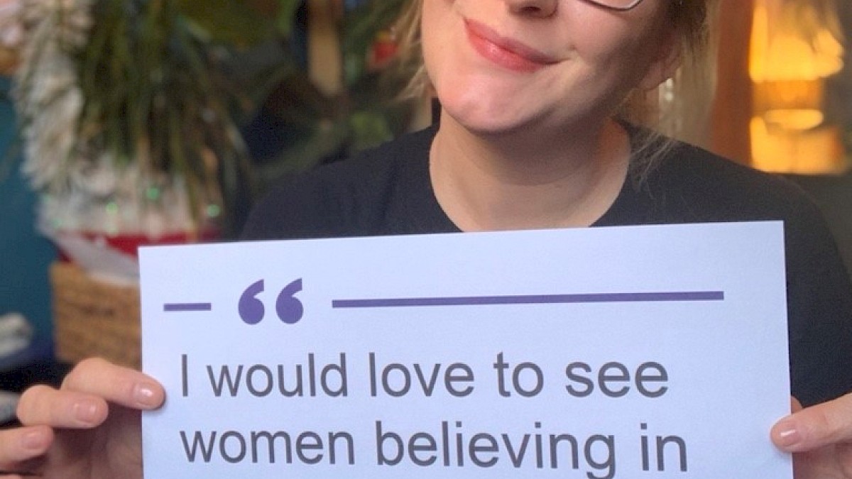 #ChangeHerStory Placards