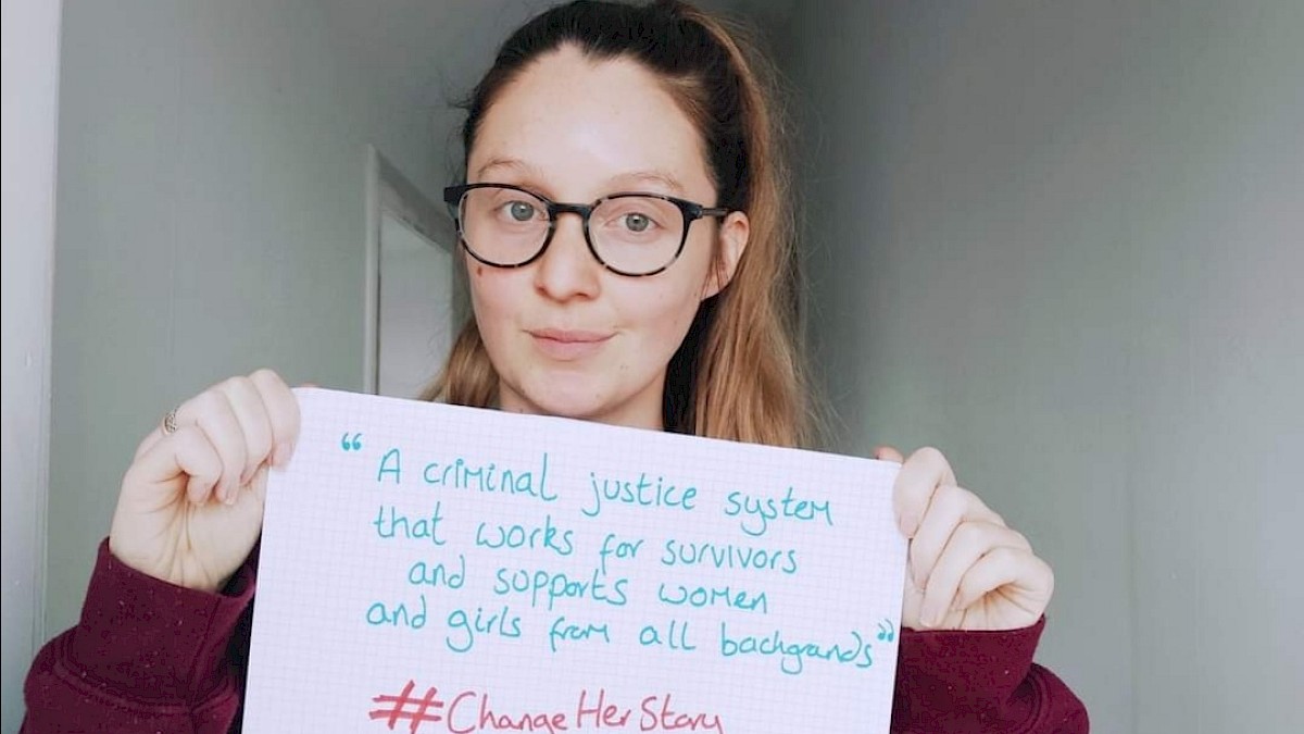 #ChangeHerStory Placards