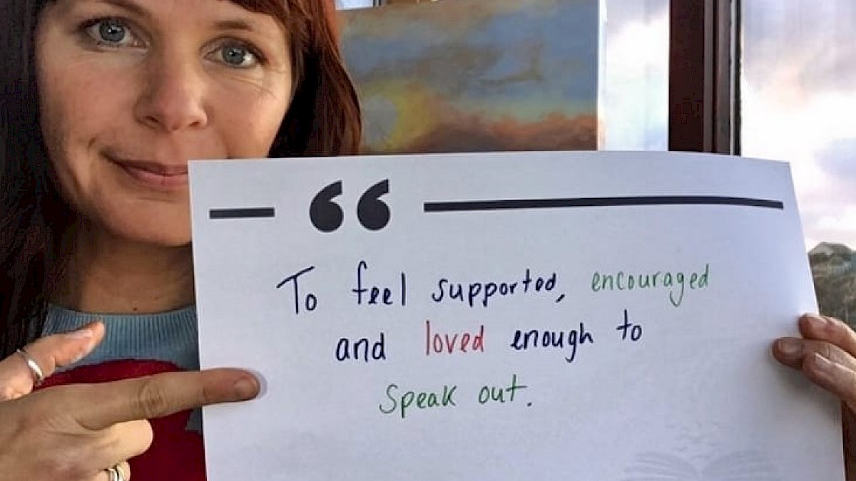 #ChangeHerStory Placards