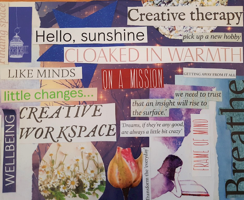 Need some inspiration or want to see what a finished one looks like, our team have kindly shared some of their vision boards: