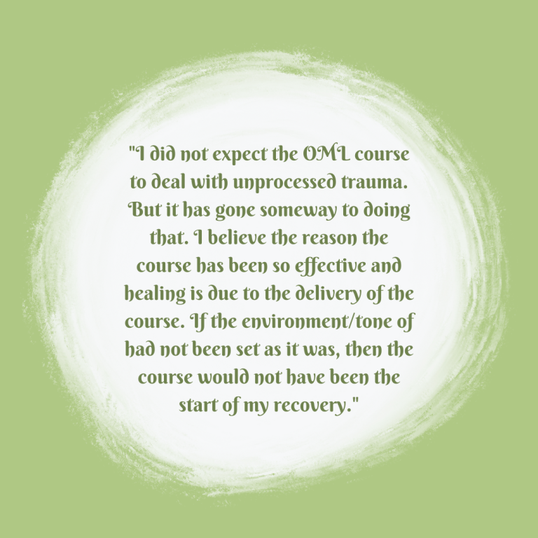 Here's some of the feedback from women who attended our first roll out of Own My Life.